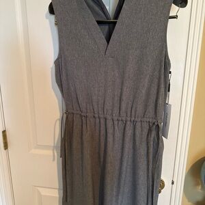 Calvin Klein Charcoal Sleeveless Dress